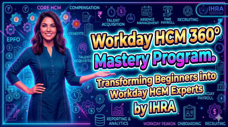 Workday HCM Training and Workday HCM Course Certification in Bangalore