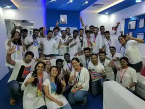 IHRA students at the graduation and medal ceremony after completing the HR training program